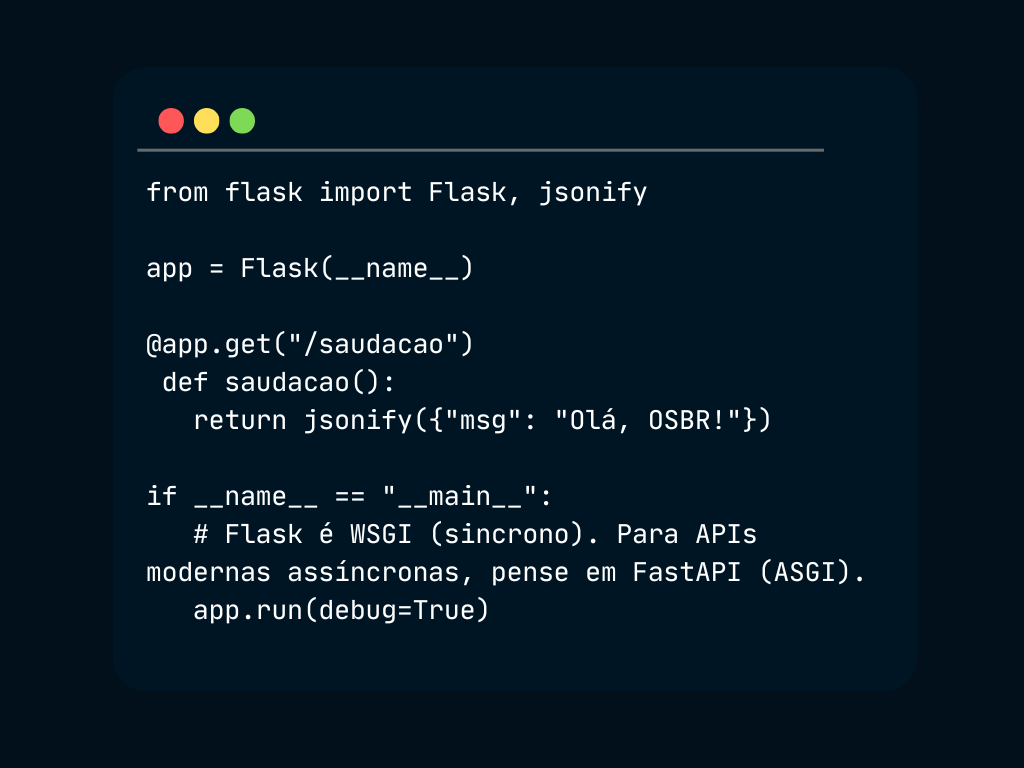 modelo de framework pyton